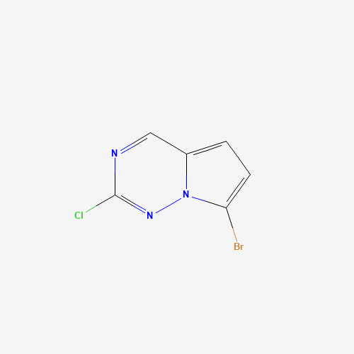 7-Bromo-2-chloropyrrolo[2,1-f][1,2,4]triazine
