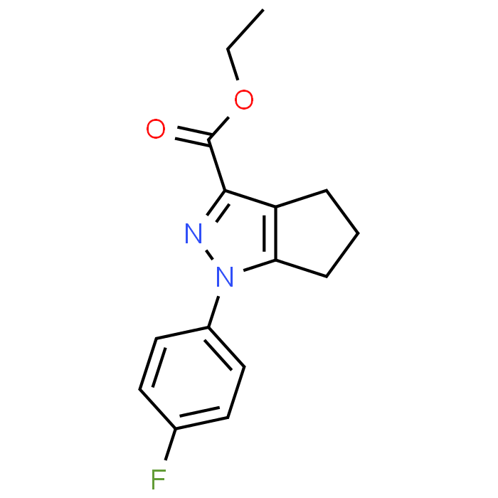 Ethyl 1-(4-fluorophenyl)-1,4,5,6-tetrahydrocyclopenta[c]pyrazole-3-carboxylate