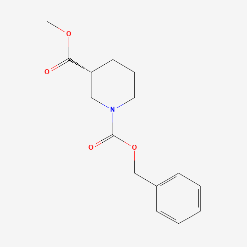 (R)-1-Benzyl 3-methyl piperidine-1,3-dicarboxylate
