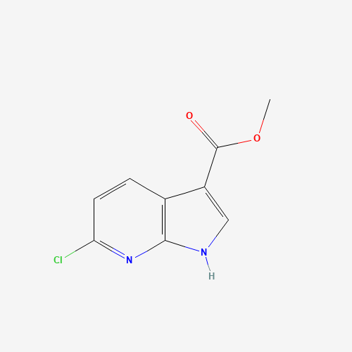 Methyl 6-chloro-1H-pyrrolo[2,3-b]pyridine-3-carboxylate
