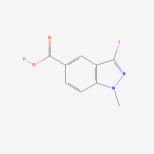3-Iodo-1-methyl-1H-indazole-5-carboxylic acid