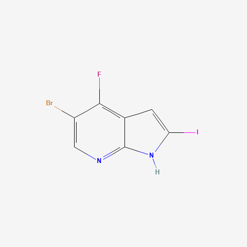 5-Bromo-4-fluoro-2-iodo-1H-pyrrolo[2,3-b]pyridine