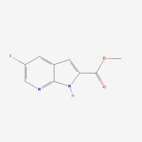Methyl 5-fluoro-1H-pyrrolo[2,3-b]pyridine-2-carboxylate