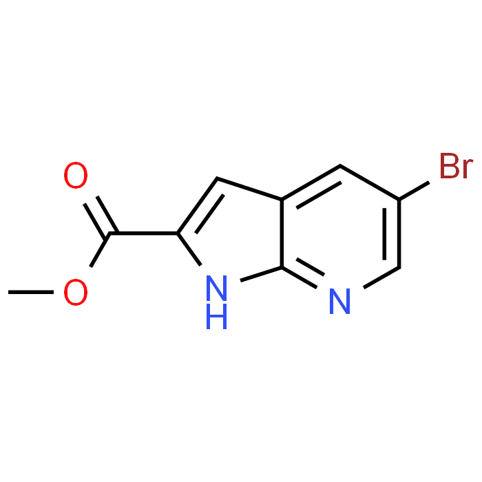 Methyl 5-bromo-1H-pyrrolo[2,3-b]pyridine-2-carboxylate