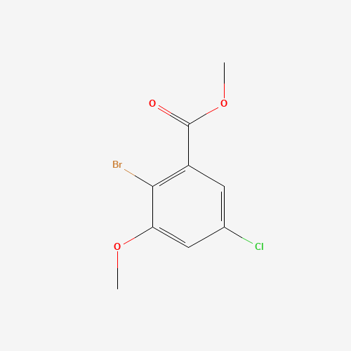 Methyl 2-bromo-5-chloro-3-methoxybenzoate