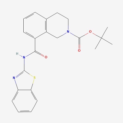 tert-Butyl 8-(benzo[d]thiazol-2-ylcarbamoyl)-3,4-dihydroisoquinoline-2(1H)-carboxylate