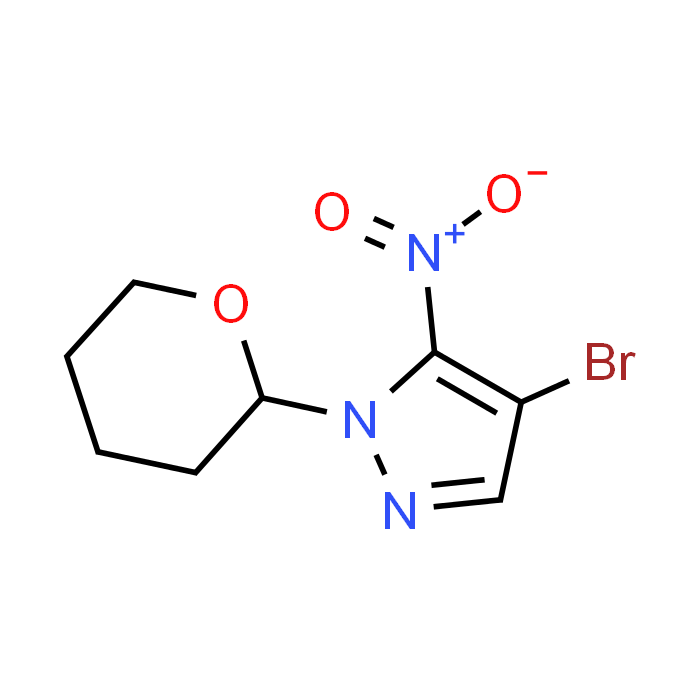4-Bromo-5-nitro-1-(tetrahydro-2H-pyran-2-yl)-1H-pyrazole