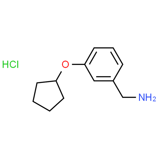 (3-(Cyclopentyloxy)phenyl)methanamine hydrochloride