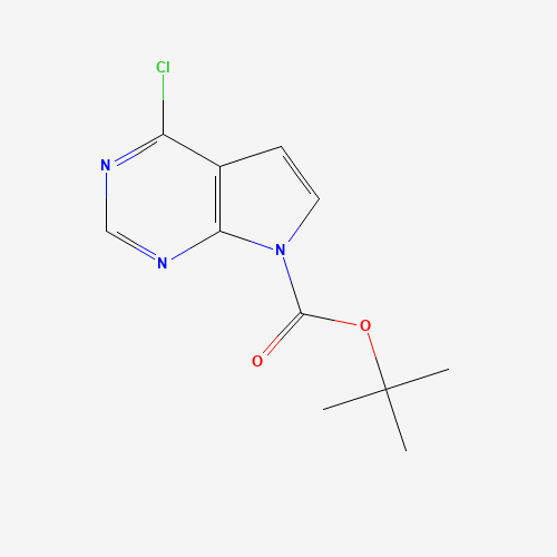 tert-Butyl 4-chloro-7H-pyrrolo[2,3-d]pyrimidine-7-carboxylate