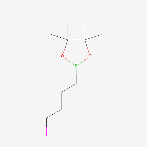 2-(4-Iodobutyl)-4,4,5,5-tetramethyl-1,3,2-dioxaborolane