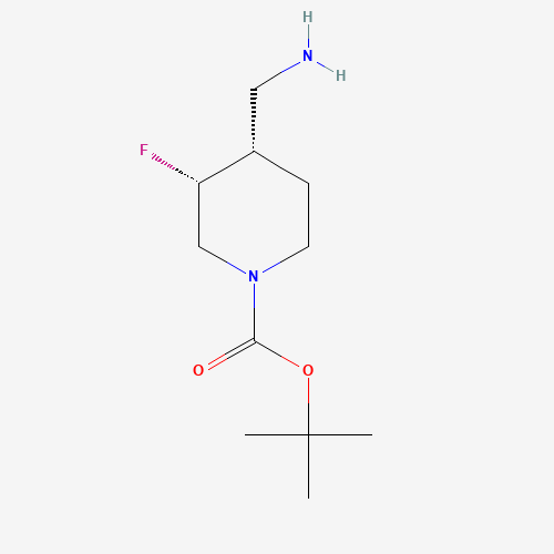 (3S,4R)-Rel-1-Boc-4-aminomethyl-3-fluoropiperidine