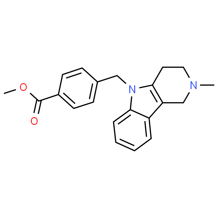 Methyl 4-((2-methyl-3,4-dihydro-1H-pyrido[4,3-b]indol-5(2H)-yl)methyl)benzoate