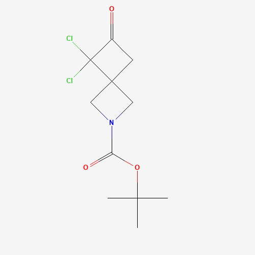 tert-Butyl 5,5-dichloro-6-oxo-2-azaspiro[3.3]heptane-2-carboxylate