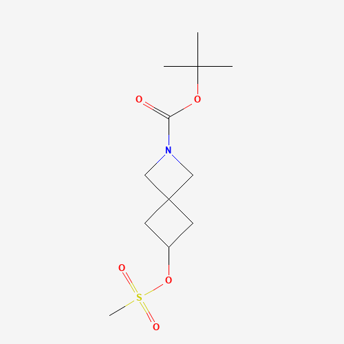 tert-butyl 6-((methylsulfonyl)oxy)-2-azaspiro[3.3]heptane-2-carboxylate