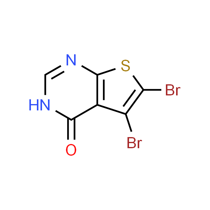 5,6-Dibromothieno[2,3-d]pyrimidin-4(3H)-one