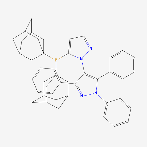 5-(Di(adamantan-1-yl)phosphino)-1',3',5'-triphenyl-1'H-1,4'-bipyrazole