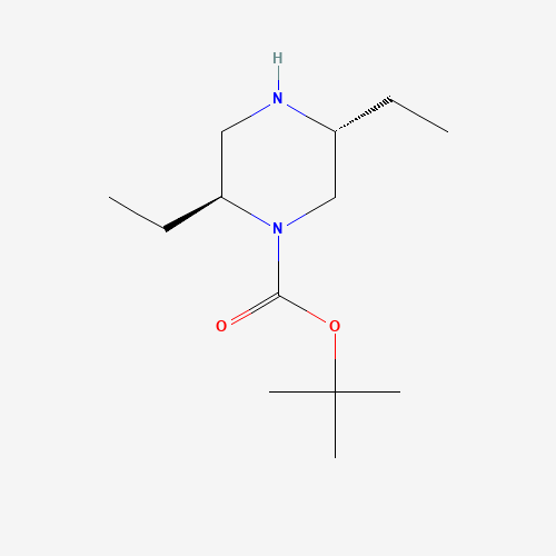 tert-Butyl (2S,5R)-2,5-diethylpiperazine-1-carboxylate