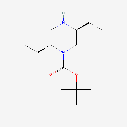 (2R,5S)-tert-Butyl 2,5-diethylpiperazine-1-carboxylate