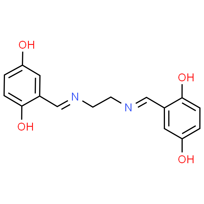 2,2'-((Ethane-1,2-diylbis(azanylylidene))bis(methanylylidene))bis(benzene-1,4-diol)