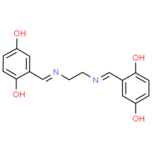 2,2'-((Ethane-1,2-diylbis(azanylylidene))bis(methanylylidene))bis(benzene-1,4-diol)