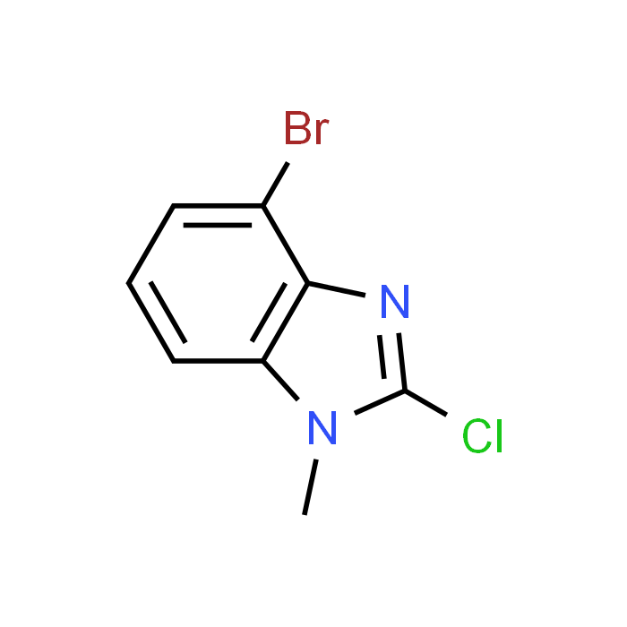 4-Bromo-2-chloro-1-methyl-1H-benzo[d]imidazole