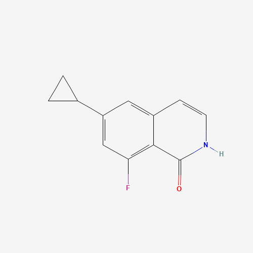 6-Cyclopropyl-8-fluoroisoquinolin-1(2H)-one