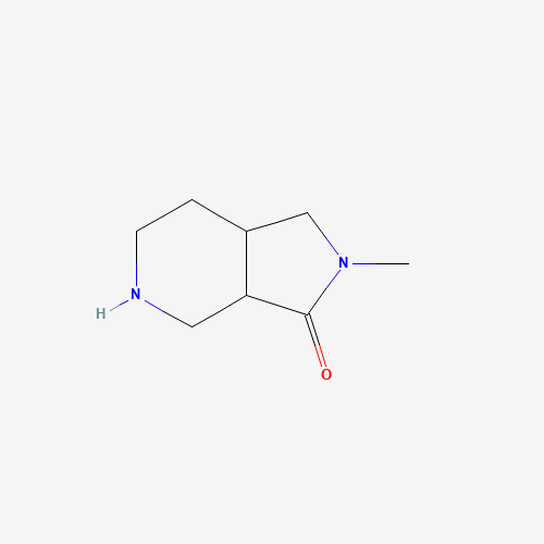 (3AR,7ar)-2-methyl-octahydro-3h-pyrrolo[3,4-c]pyridin-3-one