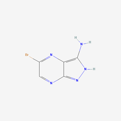 5-Bromo-1H-pyrazolo[3,4-b]pyrazin-3-amine