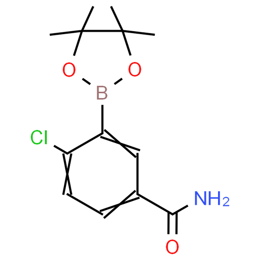 4-Chloro-3-(4,4,5,5-tetramethyl-1,3,2-dioxaborolan-2-yl)benzamide