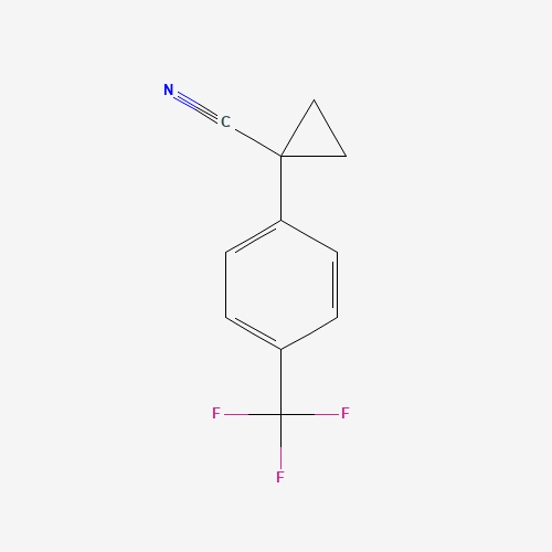 1-(4-(Trifluoromethyl)phenyl)cyclopropanecarbonitrile