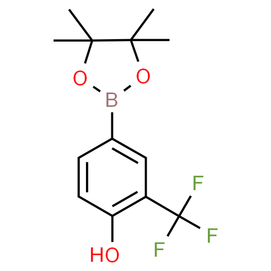 4-(4,4,5,5-Tetramethyl-1,3,2-dioxaborolan-2-yl)-2-(trifluoromethyl)phenol