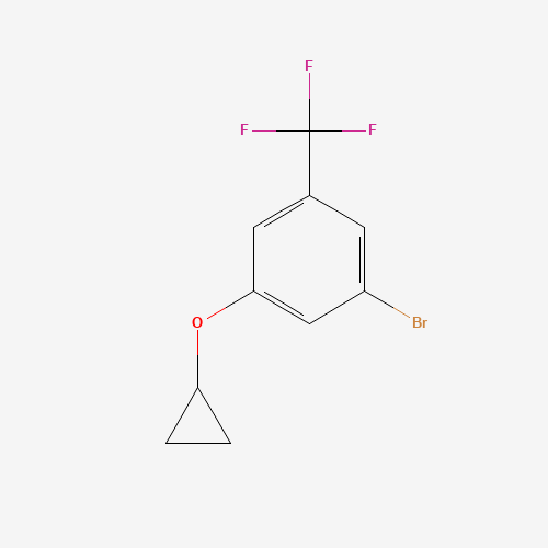 1-Bromo-3-cyclopropoxy-5-(trifluoromethyl)benzene
