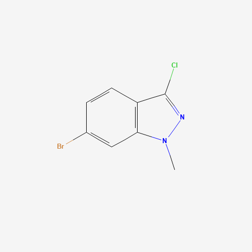 6-Bromo-3-chloro-1-methyl-1H-indazole