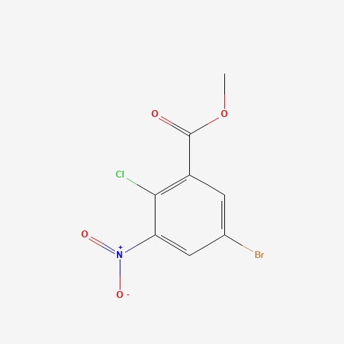 Methyl 5-bromo-2-chloro-3-nitrobenzoate