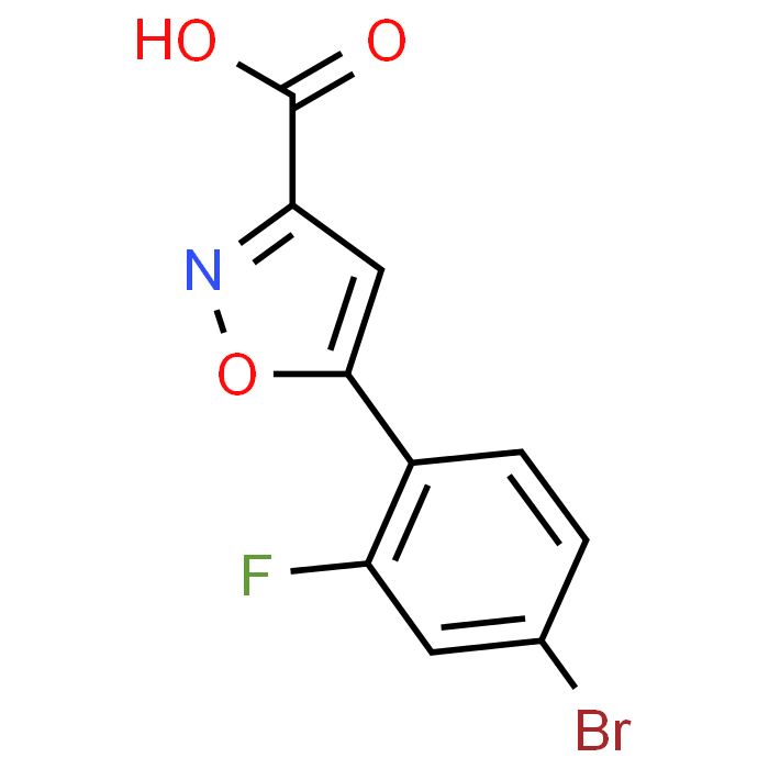 5-(4-Bromo-2-fluorophenyl)isoxazole-3-carboxylic acid - Achmem