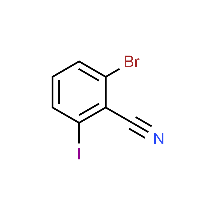 2-Bromo-6-iodobenzonitrile