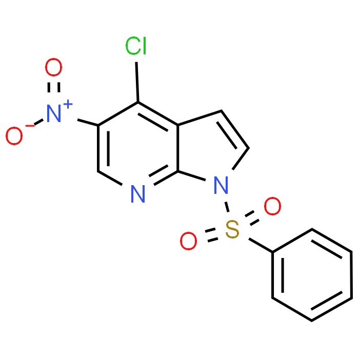 4-Chloro-5-nitro-1-(phenylsulfonyl)-1H-pyrrolo[2,3-b]pyridine