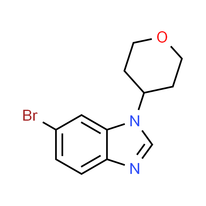 6-Bromo-1-(tetrahydro-2H-pyran-4-yl)-1H-benzo[d]imidazole