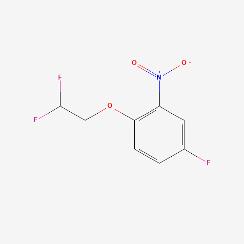 1-(2,2-Difluoroethoxy)-4-fluoro-2-nitrobenzene
