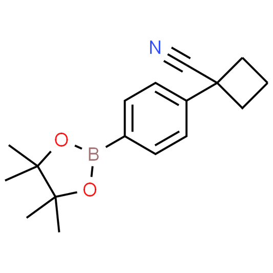 1-(4-(4,4,5,5-Tetramethyl-1,3,2-dioxaborolan-2-yl)phenyl)cyclobutanecarbonitrile
