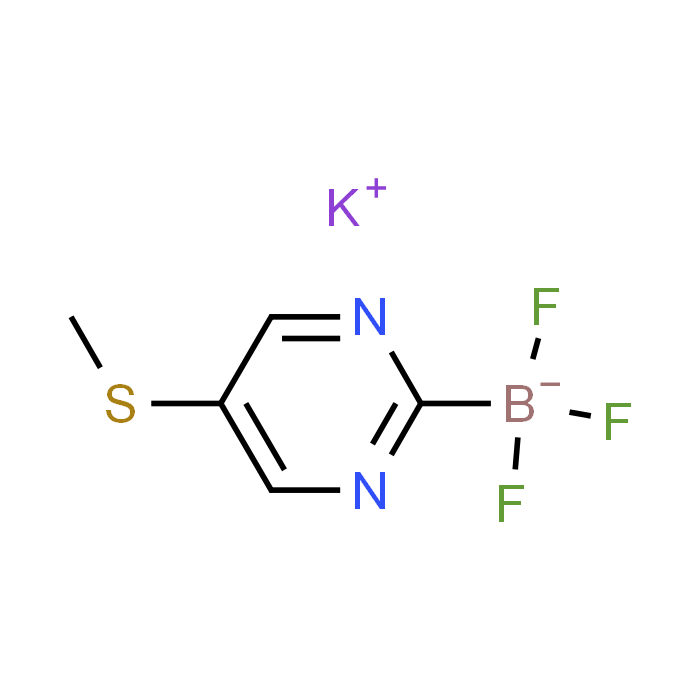 Potassium trifluoro(2-(methylthio)pyrimidin-5-yl)borate