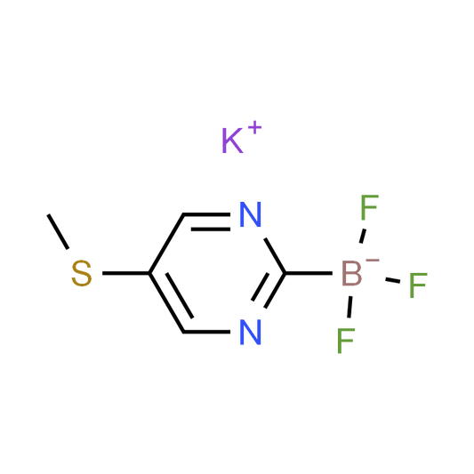 Potassium trifluoro(2-(methylthio)pyrimidin-5-yl)borate