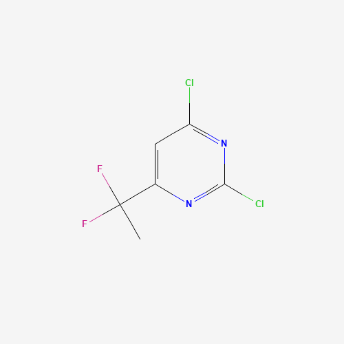 2,4-Dichloro-6-(1,1-difluoroethyl)pyrimidine