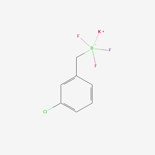 Potassium [(3-chlorophenyl)methyl]trifluoroboranuide