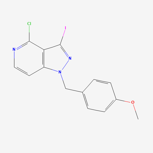 4-Chloro-3-iodo-1-(4-methoxybenzyl)-1H-pyrazolo[4,3-c]pyridine