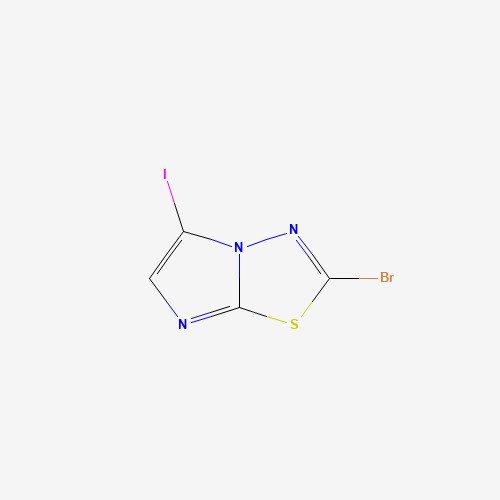 2-Bromo-5-iodoimidazo[2,1-b][1,3,4]thiadiazole