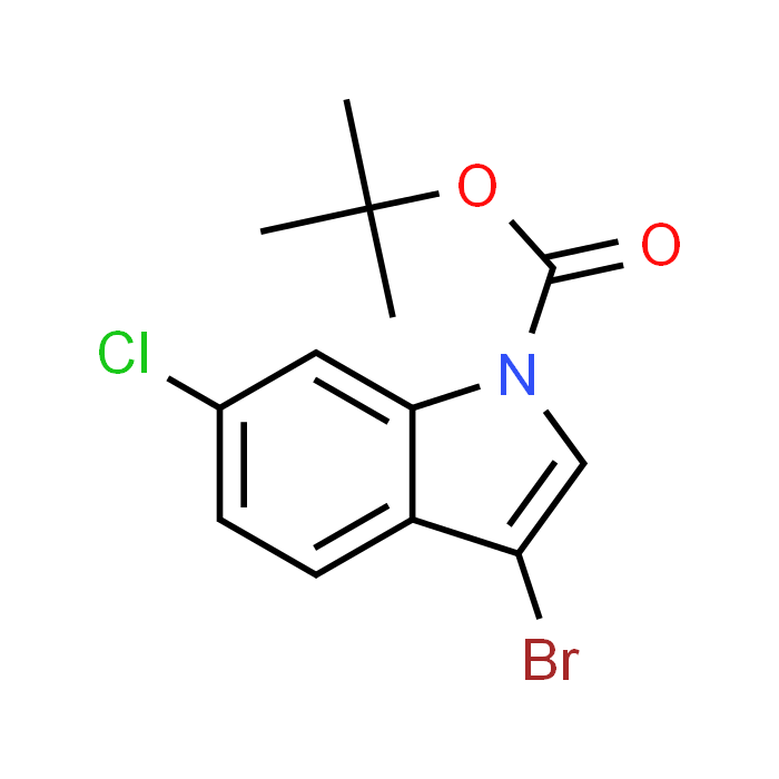 N-Boc-3-bromo-6-chloroindole