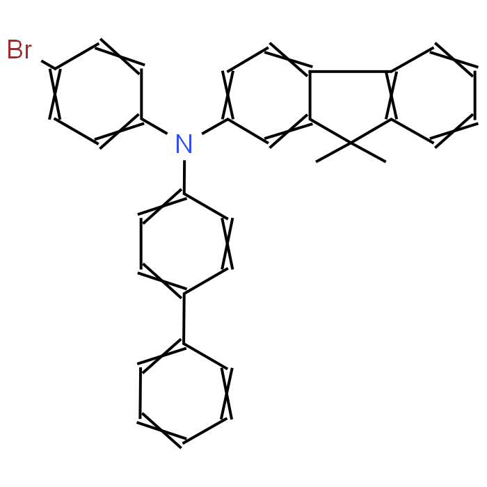 N-([1,1'-Biphenyl]-4-yl)-N-(4-bromophenyl)-9,9-dimethyl-9H-fluoren-2-amine
