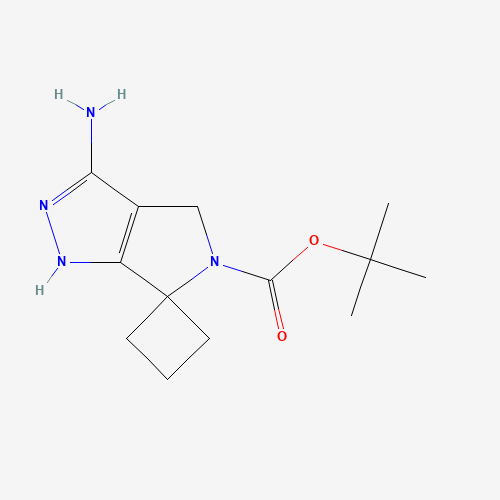 tert-Butyl 3'-amino-1'H-spiro[cyclobutane-1,6'-pyrrolo[3,4-c]pyrazole]-5'(4'H)-carboxylate