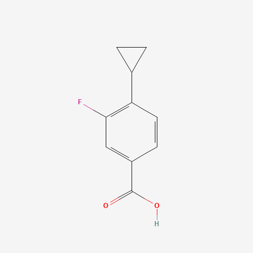 4-Cyclopropyl-3-fluorobenzoic acid